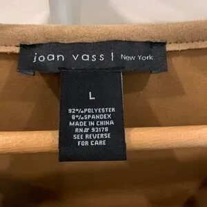 Joan vass faux suede blazer clearance
